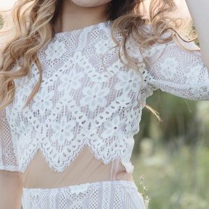 For Love & Lemons Midi Dress